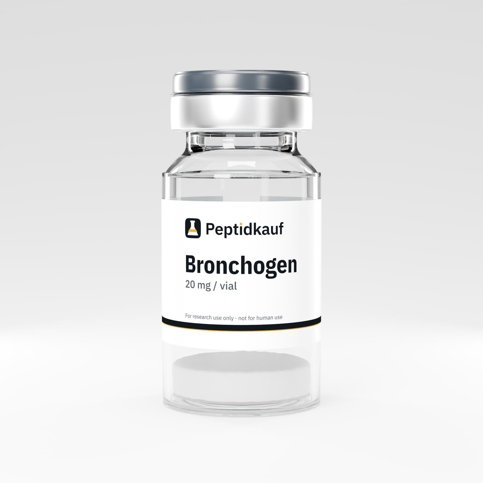 Bronchogen 20 mg mit Peptidkauf-Etikett