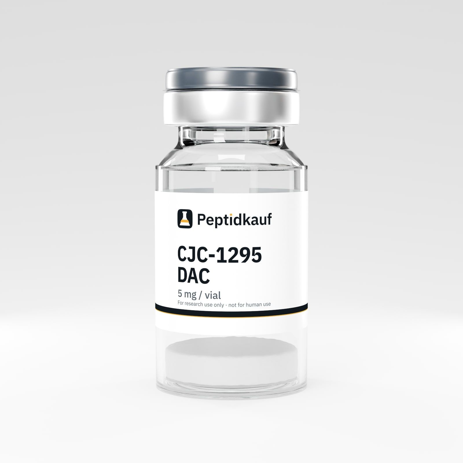 CJC-1295 DAC 5 mg with Peptidkauf label