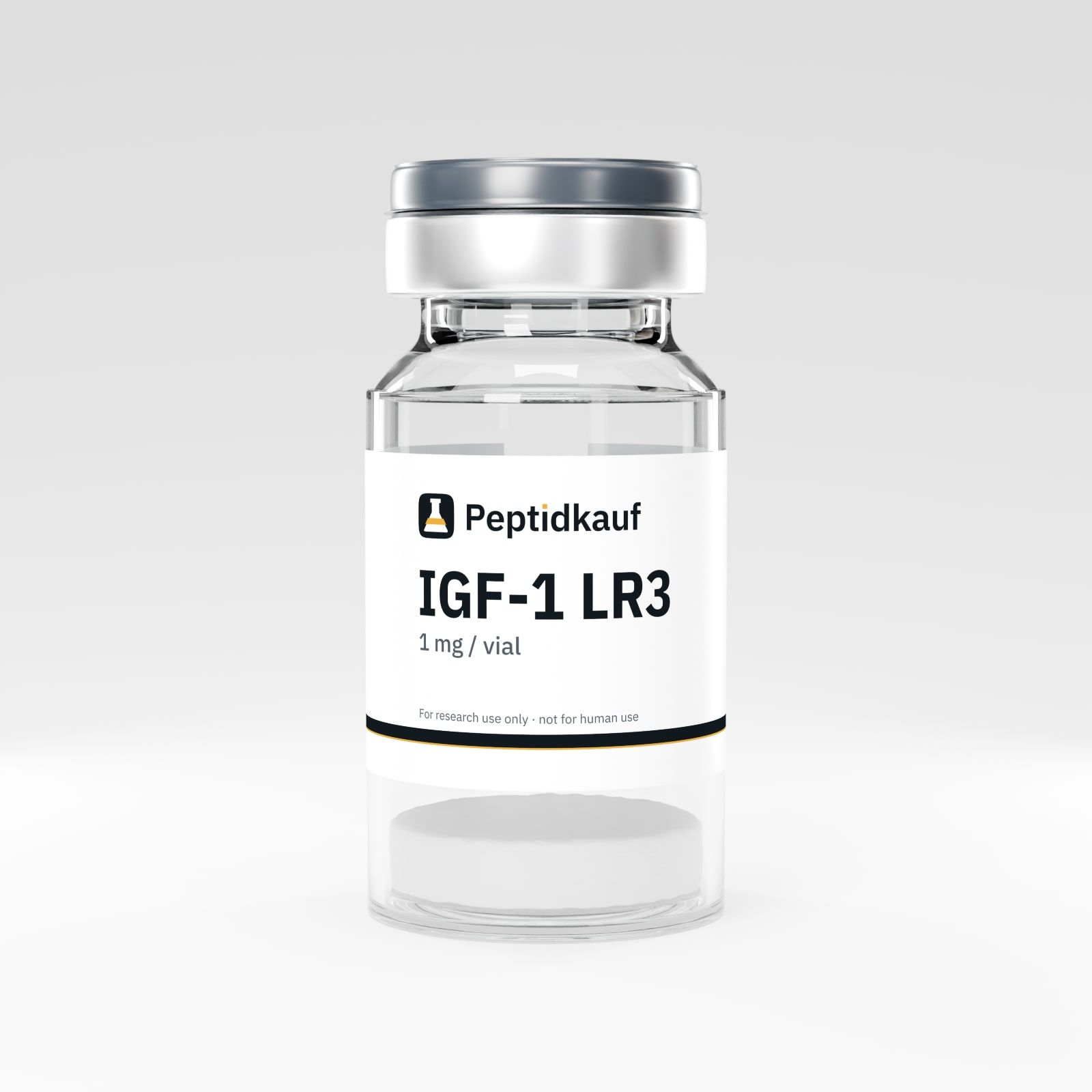 IGF-1 LR3 1 mg mit Peptidkauf-Etikett