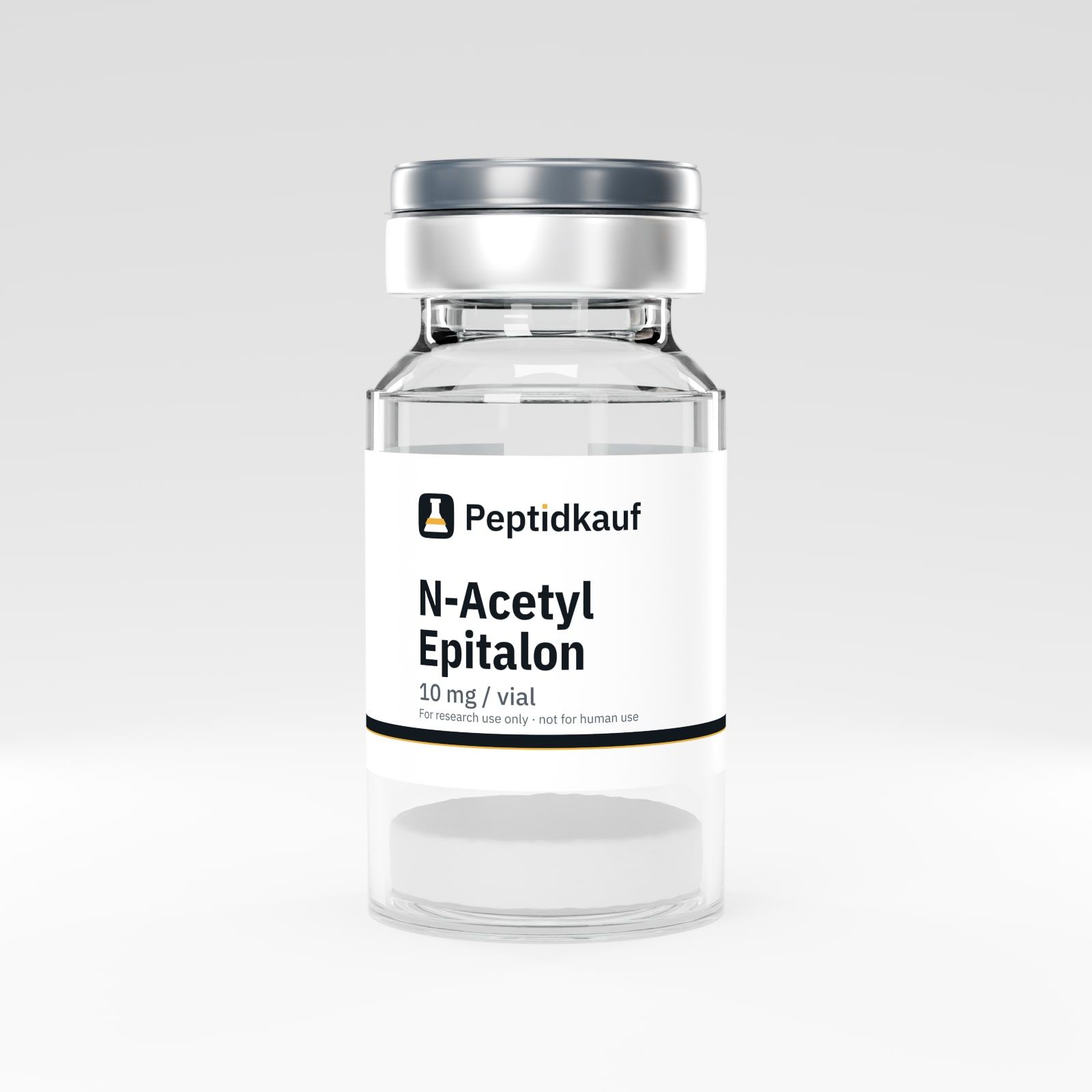N-Acetyl Epitalon Amidate 10 mg with Peptidkauf label