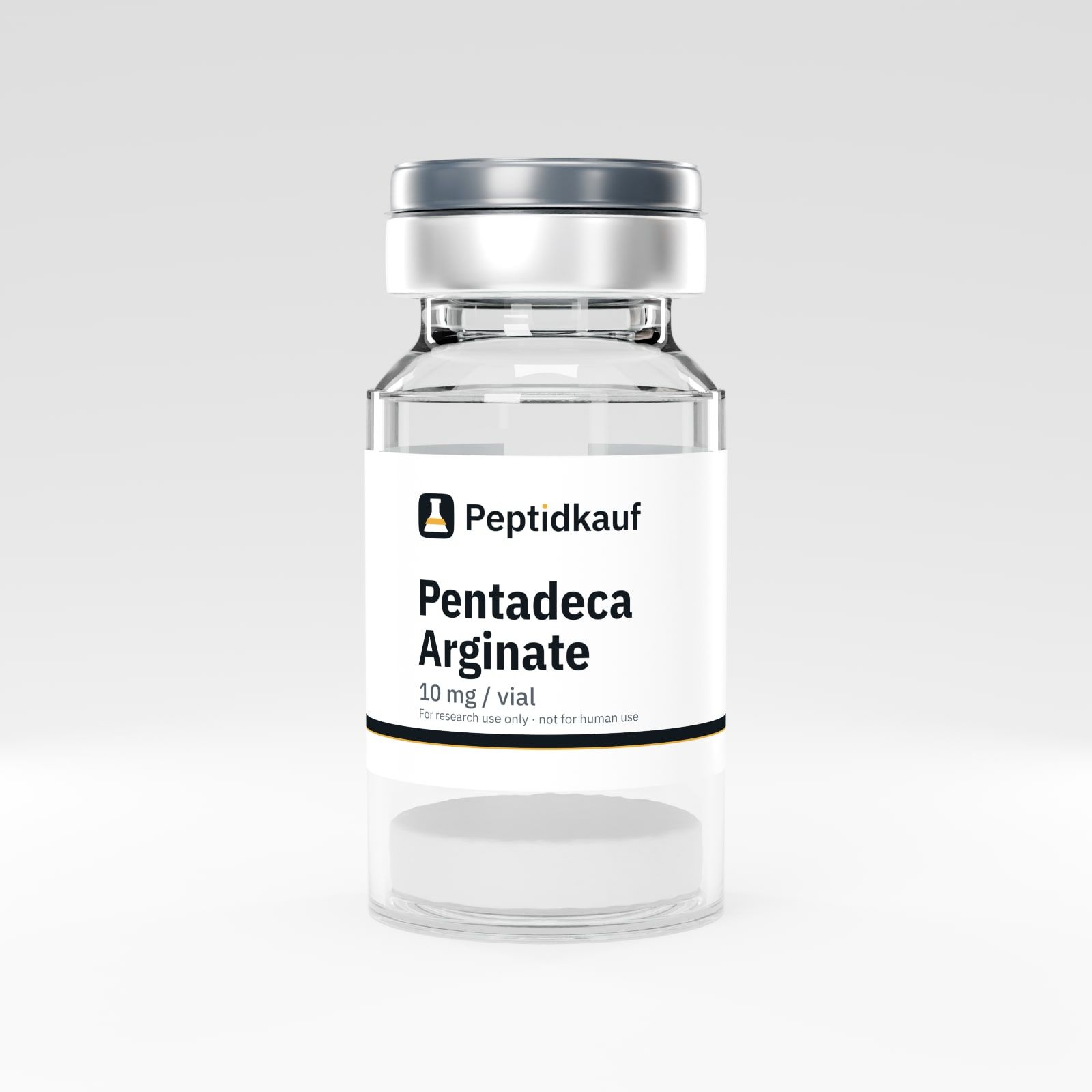 Pentadeca Arginate (PDA) 10 mg mit Peptidkauf-Etikett