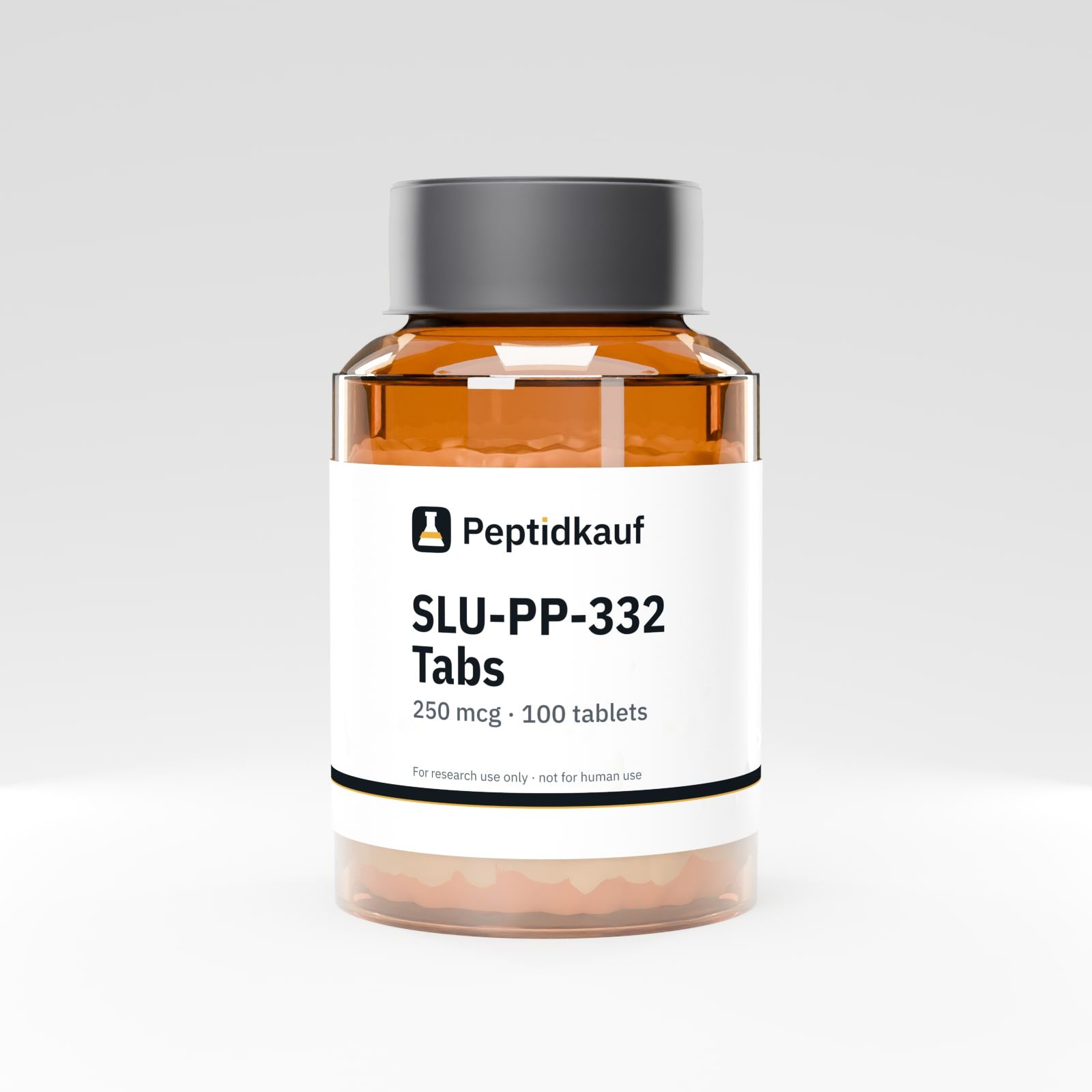 SLU-PP-332 Tabs 250 mcg x 100 mit Peptidkauf-Etikett
